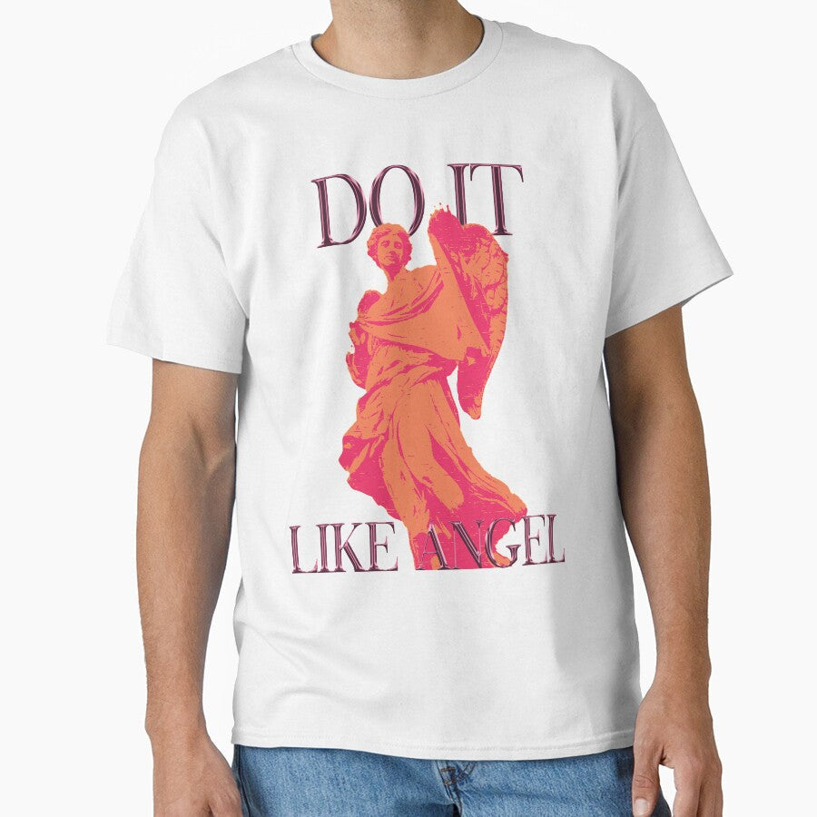 DO IT LIKE ANGEL by ILIASSART - Adult & Kids T-Shirts, Sweatshirts & Hoodies apparel design preview 1