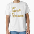 Baltimore Ravens Maryland Stadium T-Shirt - Aesthetic Graphic Men Women - T-Shirt, Sweatshirt, Hoodie