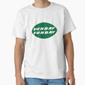 Jets Sunday Funday Logo T-Shirt - Unique Graphic for Adults - T-Shirt, Sweatshirt, Hoodie