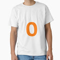 Orange Color Number 0 Orange Color T-Shirt - Streetwear Style Unisex - T-Shirt, Sweatshirt, Hoodie