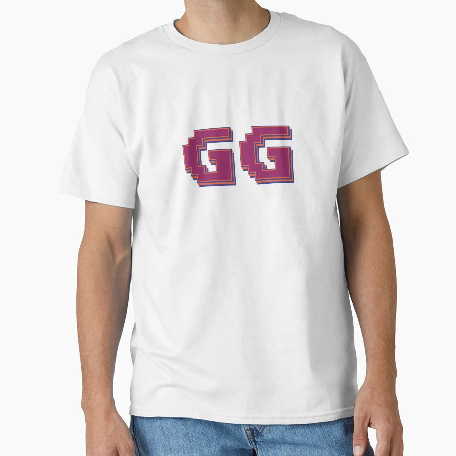 Gg Good Game Pixel Art T-Shirt - Custom Art Print Men Women - T-Shirt, Sweatshirt, Hoodie