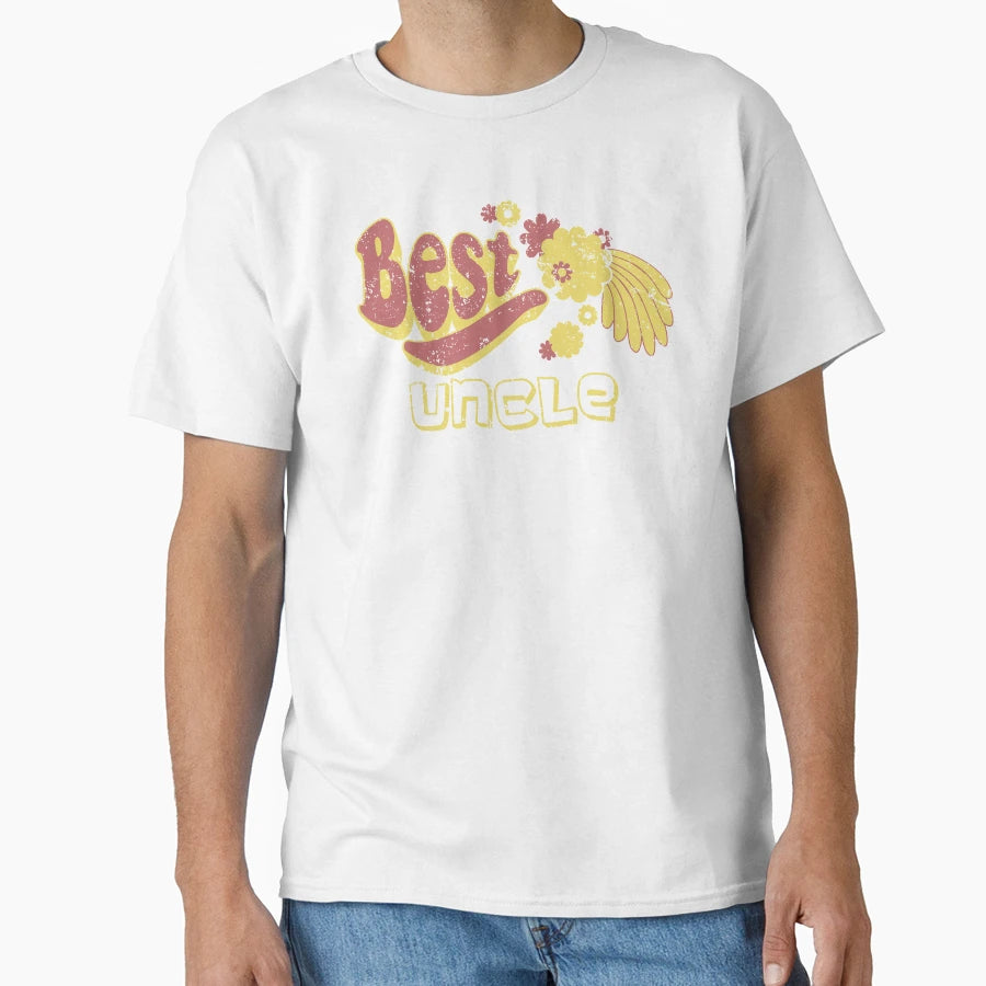 60S Best Uncle 60S T-Shirt - Custom Art Print Men Women - T-Shirt, Sweatshirt, Hoodie