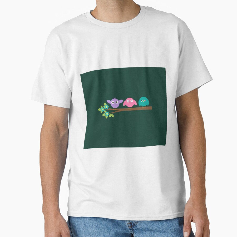 Birds! by Kalmahindya - Adult & Kids T-Shirts, Sweatshirts & Hoodies apparel design preview 1