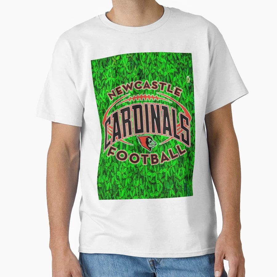 Fwc 0946 Cardinals New Castle Football T-Shirt - Streetwear Style Men Women - T-Shirt, Sweatshirt, Hoodie
