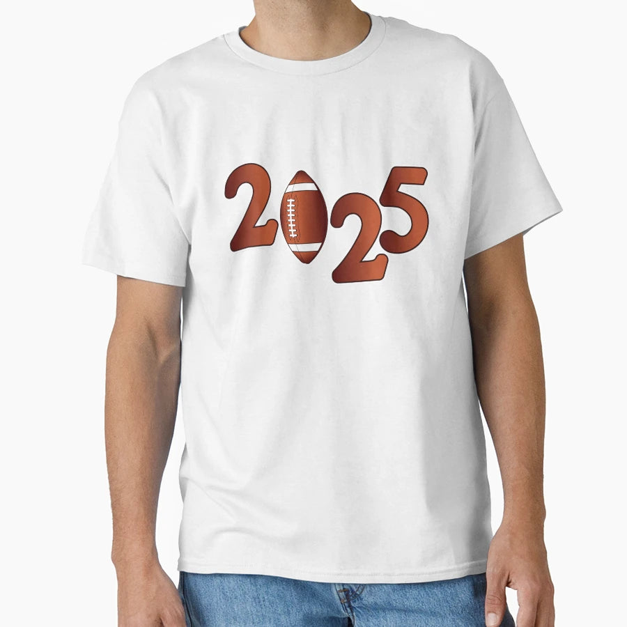 American Football 2025 T-Shirt - Fun Novelty Design for Adults - T-Shirt, Sweatshirt, Hoodie