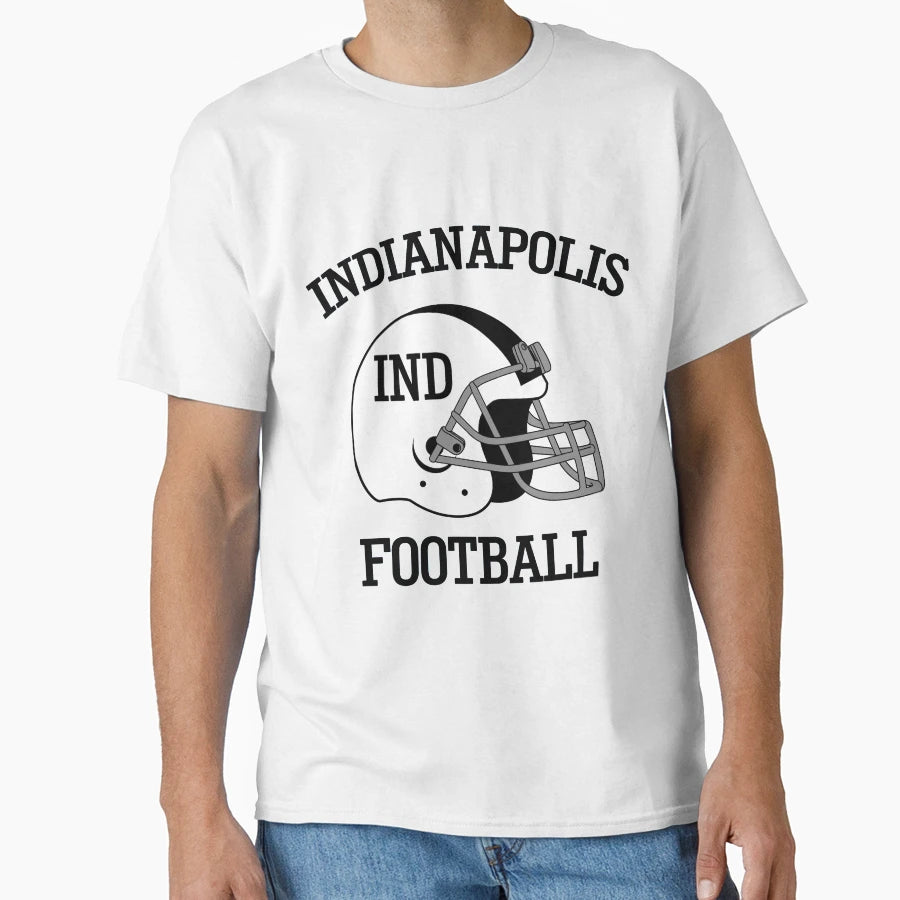 Indianapolis Football And T-Shirt - Unique Graphic Unisex - T-Shirt, Sweatshirt, Hoodie