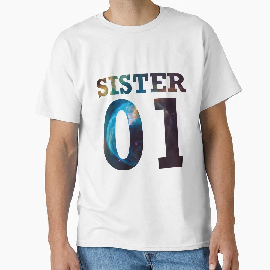 Sister T-Shirt - Custom Art Print Unisex - T-Shirt, Sweatshirt, Hoodie