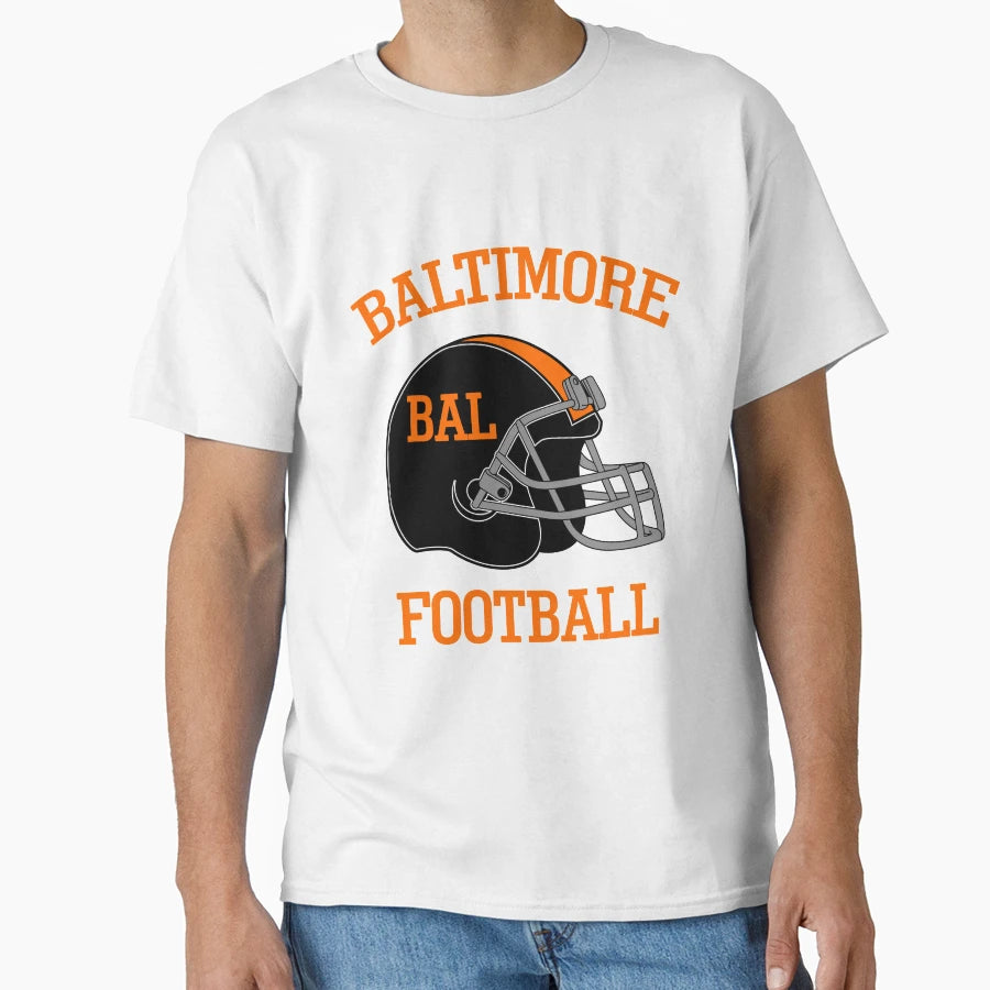 Baltimore Football And T-Shirt - Novelty Apparel Men Women - T-Shirt, Sweatshirt, Hoodie