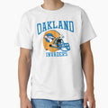 Oakland Invaders Helmet T-Shirt - Fun Novelty Design Unisex - T-Shirt, Sweatshirt, Hoodie