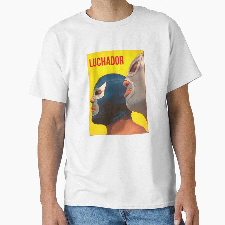 Luchador by nowherenoplace - Adult & Kids T-Shirts, Sweatshirts & Hoodies apparel design preview 1