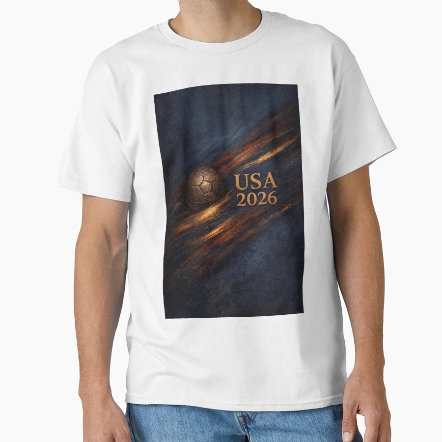Usa 2026 Soccer Fans Inspired T-Shirt - Graphic Print Unisex - T-Shirt, Sweatshirt, Hoodie