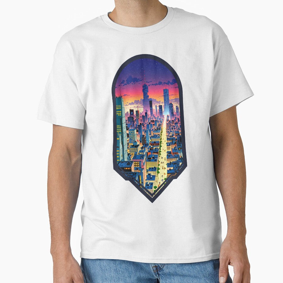 City moments by hussain-dz - Adult & Kids T-Shirts, Sweatshirts & Hoodies apparel design preview 1