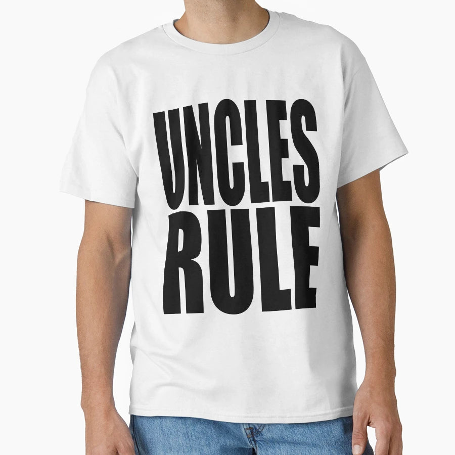 Uncles Rule Uncle Funny T Shirts Funny T-Shirt - Trendy Graphic Men Women - T-Shirt, Sweatshirt, Hoodie