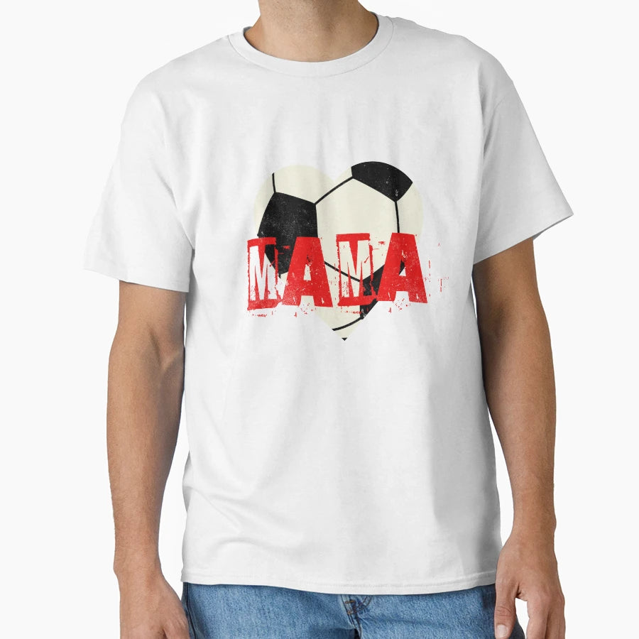 Soccer Mama Heart Game T-Shirt - Novelty Apparel Men Women - T-Shirt, Sweatshirt, Hoodie