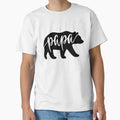 Papa Bear T-Shirt - Trendy Graphic for Adults - T-Shirt, Sweatshirt, Hoodie