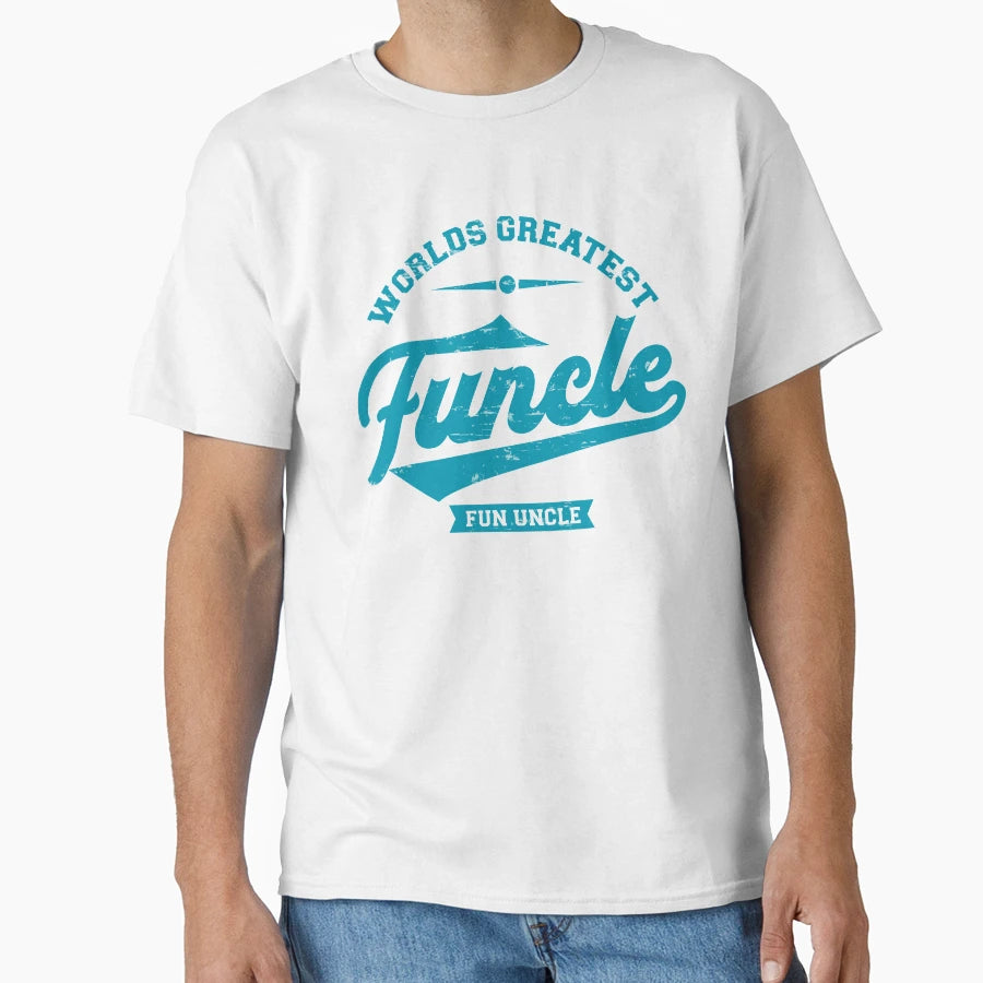 Funny Uncle Worlds Greatest Funcle T-Shirt - Custom Art Print Unisex - T-Shirt, Sweatshirt, Hoodie