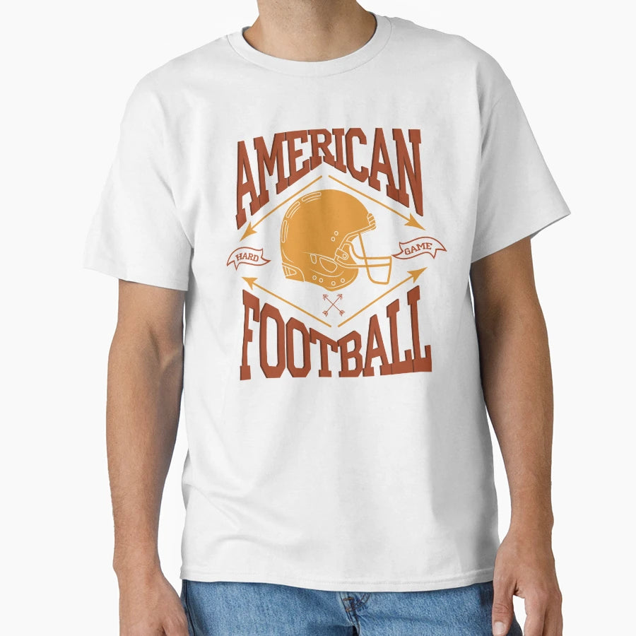 American Football T-Shirt - Graphic Print Men Women - T-Shirt, Sweatshirt, Hoodie