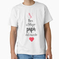 Best Dad World T-Shirt - Casual Everyday Wear Men Women - T-Shirt, Sweatshirt, Hoodie
