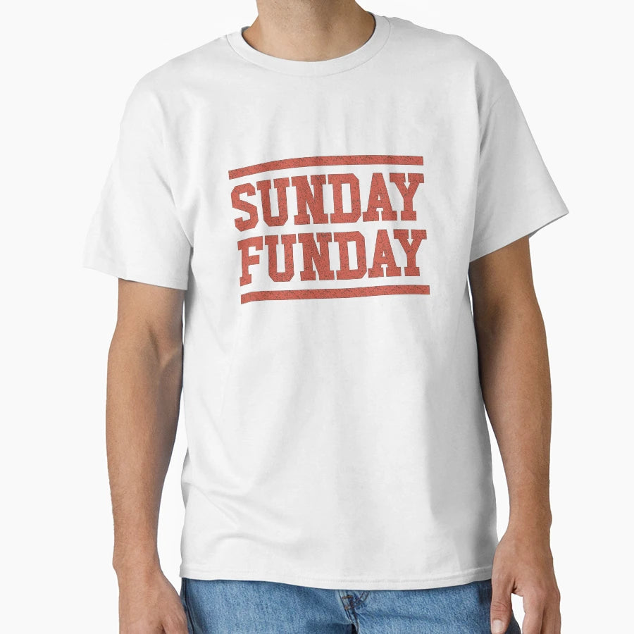 Sunday Funday Browns T-Shirt - Unique Graphic for Adults - T-Shirt, Sweatshirt, Hoodie