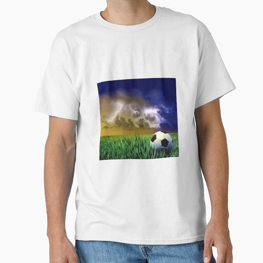 Football Ground With Lovely best Design by Sameer - Adult & Kids T-Shirts, Sweatshirts & Hoodies apparel design preview 1