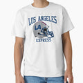La Express Helmet T-Shirt - Minimalist Print Men Women - T-Shirt, Sweatshirt, Hoodie