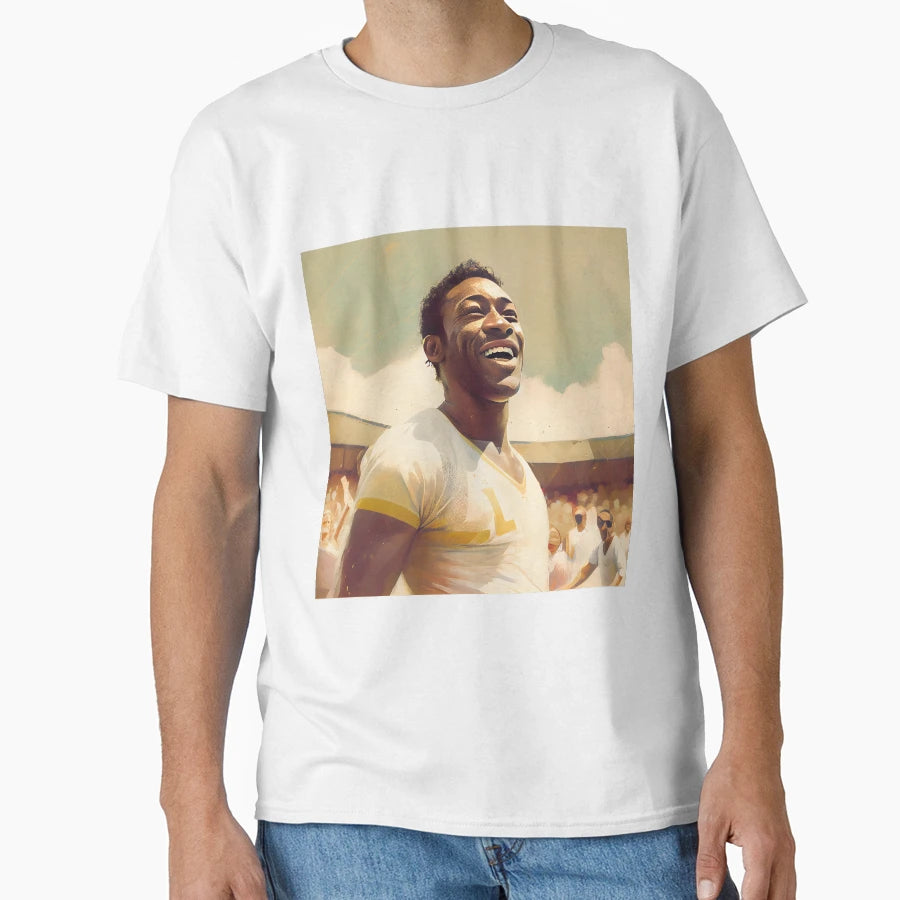 Pele Football Two T-Shirt - Novelty Apparel Unisex - T-Shirt, Sweatshirt, Hoodie