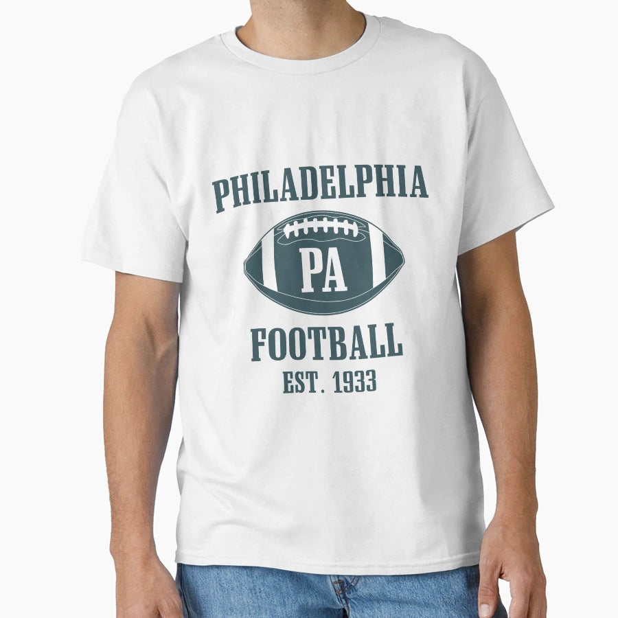 Philadelphia Football T-Shirt - Unique Graphic Men Women - T-Shirt, Sweatshirt, Hoodie