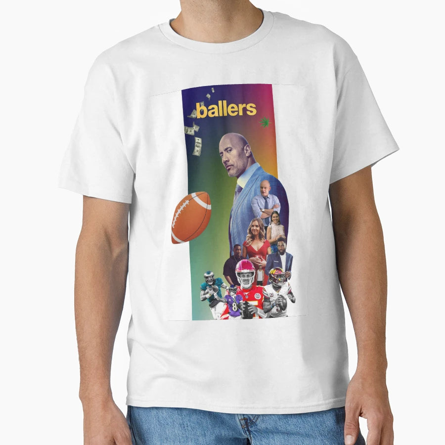 Ballers Digital Art T-Shirt - Graphic Print for Adults - T-Shirt, Sweatshirt, Hoodie