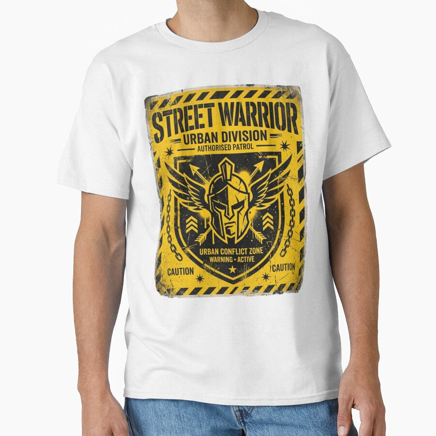 Street Warrior Urban Streetwear Graphic Minimal - Adult & Kids T-Shirts, Sweatshirts & Hoodies apparel design preview 1