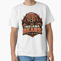 Indiana Bears Logo T-Shirt - Casual Everyday Wear Men Women - T-Shirt, Sweatshirt, Hoodie