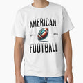American Football Usa Sports T-Shirt - Minimalist Print for Adults - T-Shirt, Sweatshirt, Hoodie