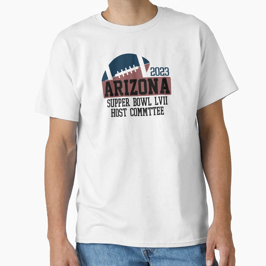 Arizona 2023 Super Bowl T-Shirt - Minimalist Print Unisex - T-Shirt, Sweatshirt, Hoodie
