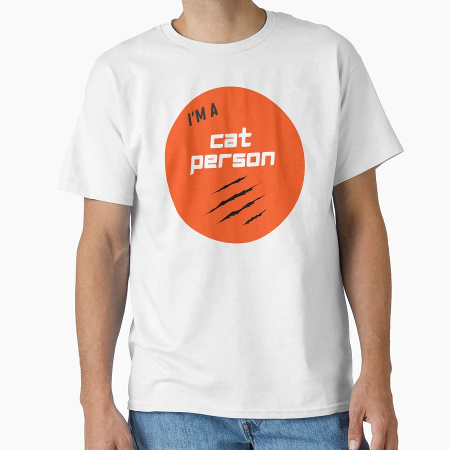 Im Cat Person Cincinnati Sports T-Shirt - Unique Graphic for Adults - T-Shirt, Sweatshirt, Hoodie