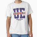 Ue Evansville Indiana T-Shirt - Graphic Print Unisex - T-Shirt, Sweatshirt, Hoodie