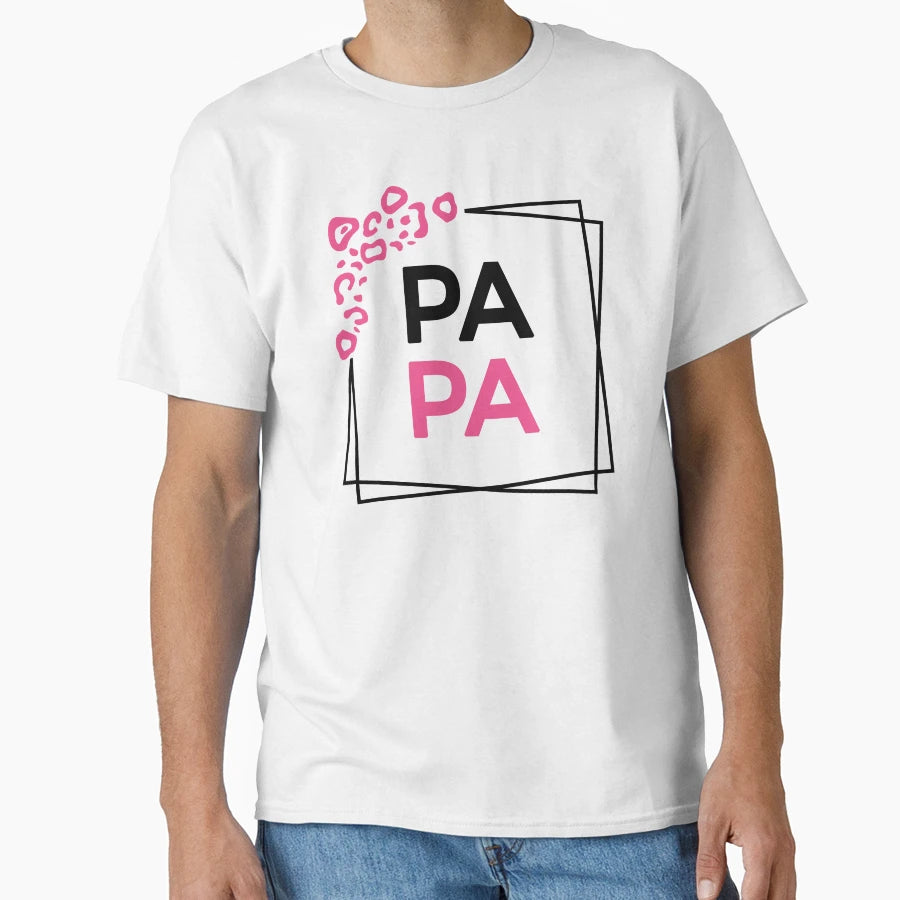 Happy Fathers Day Papa T-Shirt - Graphic Print Men Women - T-Shirt, Sweatshirt, Hoodie