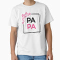 Happy Fathers Day Papa T-Shirt - Graphic Print Men Women - T-Shirt, Sweatshirt, Hoodie