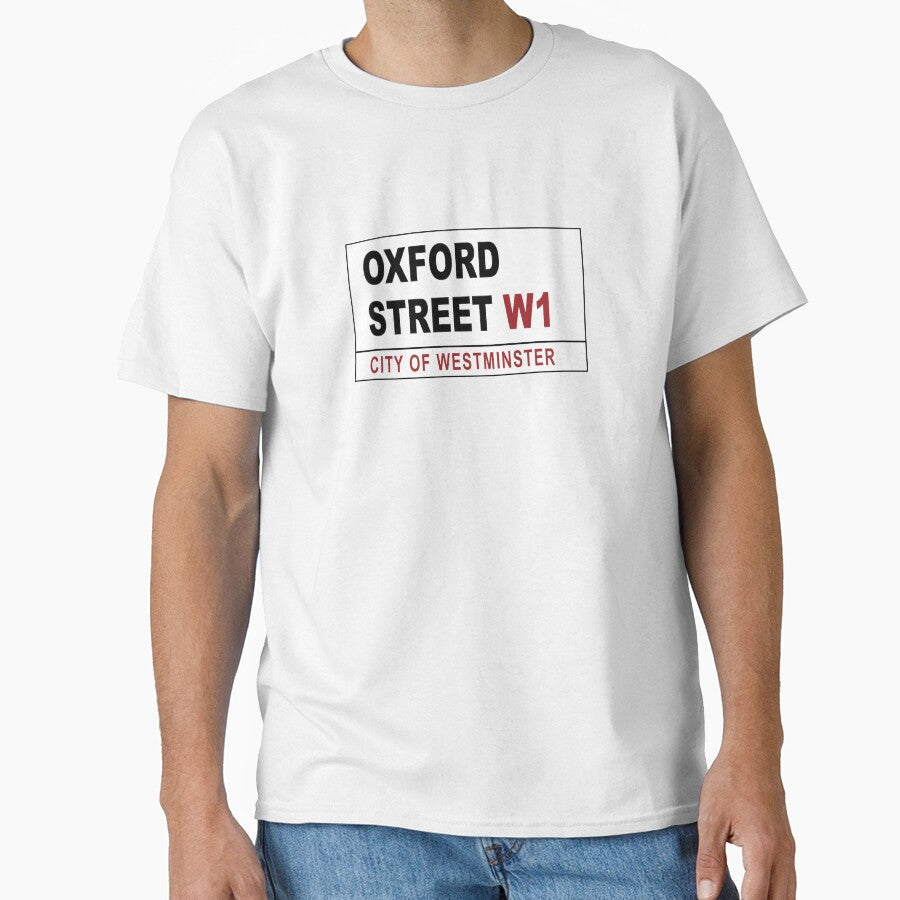 Oxford Street Sign by rogue-design - Adult & Kids T-Shirts, Sweatshirts & Hoodies apparel design preview 1