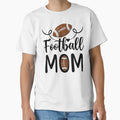 Football Mom T-Shirt - Custom Art Print for Adults - T-Shirt, Sweatshirt, Hoodie