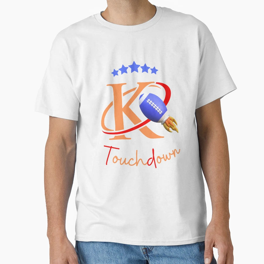 Kc Touchdown T-Shirt - Minimalist Print for Adults - T-Shirt, Sweatshirt, Hoodie