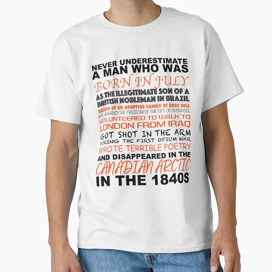 Oddly Specific Fitzjames T-Shirt - Minimalist Print Unisex - T-Shirt, Sweatshirt, Hoodie