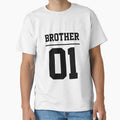 Brother 01 Best Big Brother Family T-Shirt - Novelty Apparel for Adults - T-Shirt, Sweatshirt, Hoodie