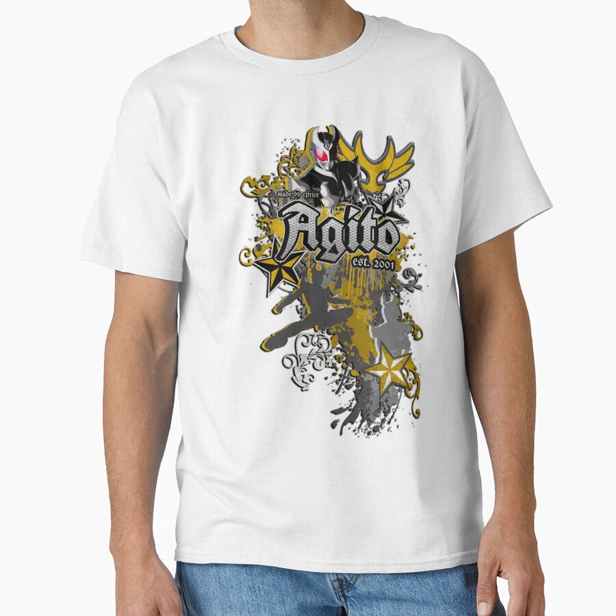 Kamen Rider Agito "Street Style" Design by CJFrice - Adult & Kids T-Shirts, Sweatshirts & Hoodies apparel design preview 1