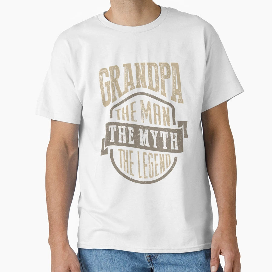 Grandpa Legend Farthers Day Gift T-Shirt - Graphic Print for Adults - T-Shirt, Sweatshirt, Hoodie