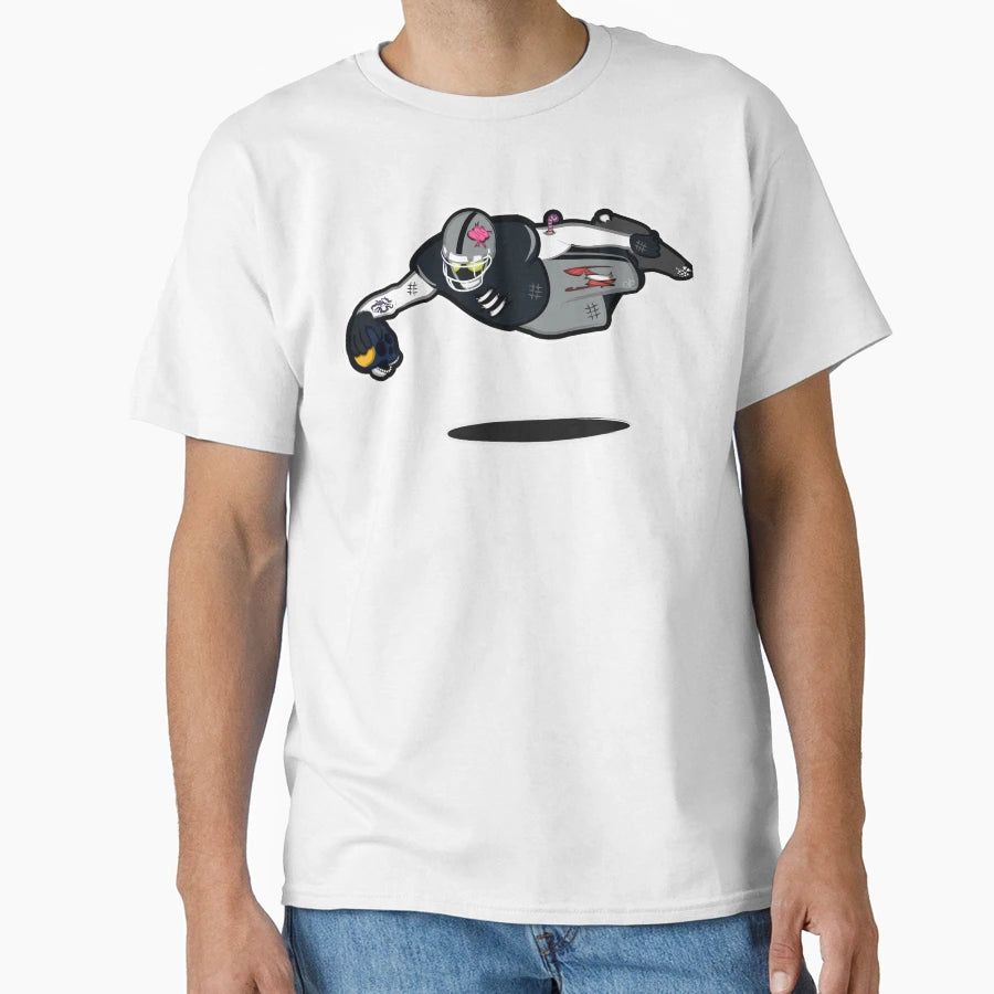 Zombie Football Player Oakland W San T-Shirt - Aesthetic Graphic Unisex - T-Shirt, Sweatshirt, Hoodie