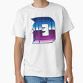Detroit D Chrome Iv T-Shirt - Minimalist Print Men Women - T-Shirt, Sweatshirt, Hoodie