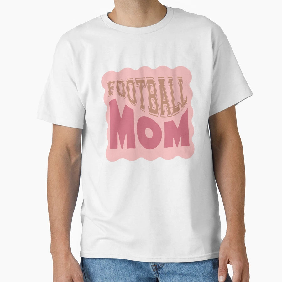 Football Mom T-Shirt - Minimalist Print for Adults - T-Shirt, Sweatshirt, Hoodie