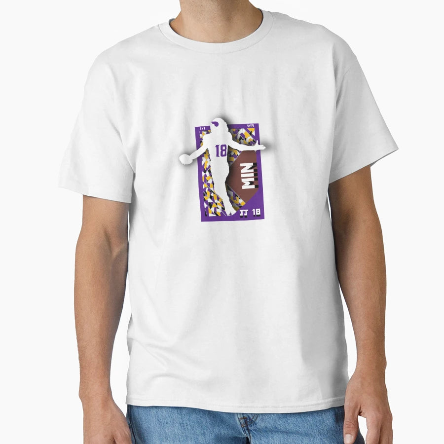 Jjettas Sports Card T-Shirt - Graphic Print for Adults - T-Shirt, Sweatshirt, Hoodie