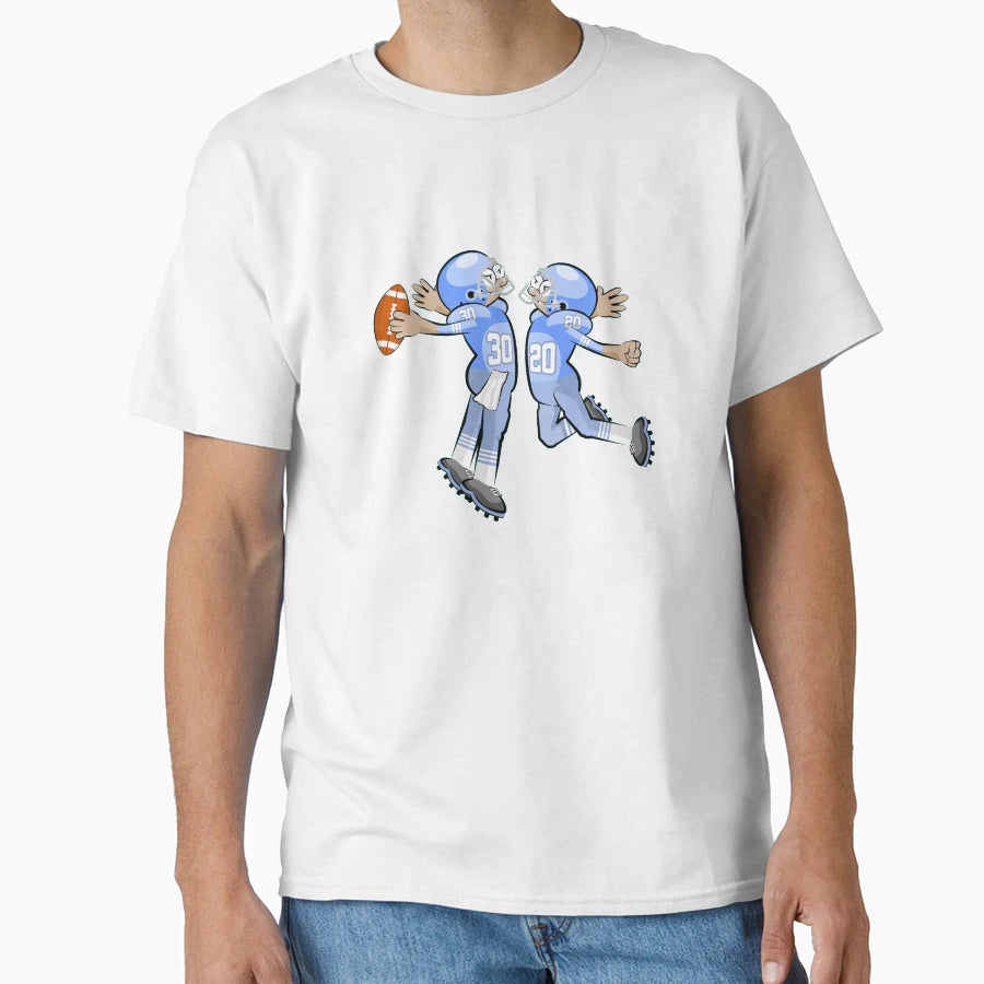 American Football Cartoon 32 41 T-Shirt - Graphic Print Unisex - T-Shirt, Sweatshirt, Hoodie