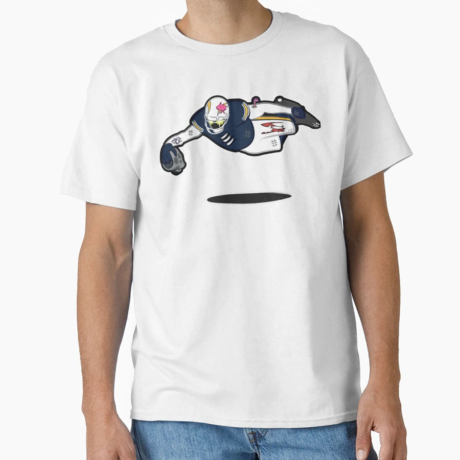 Zombie Football Player San Diego W T-Shirt - Novelty Apparel Men Women - T-Shirt, Sweatshirt, Hoodie