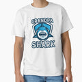 Grandpa Shark T-Shirt - Streetwear Style Unisex - T-Shirt, Sweatshirt, Hoodie